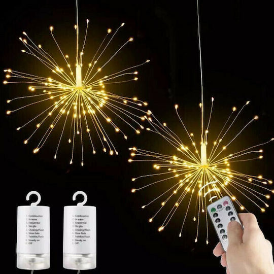 GlobalExpress Beleuchtet Weihnachtliche Figur Flocke Gelb