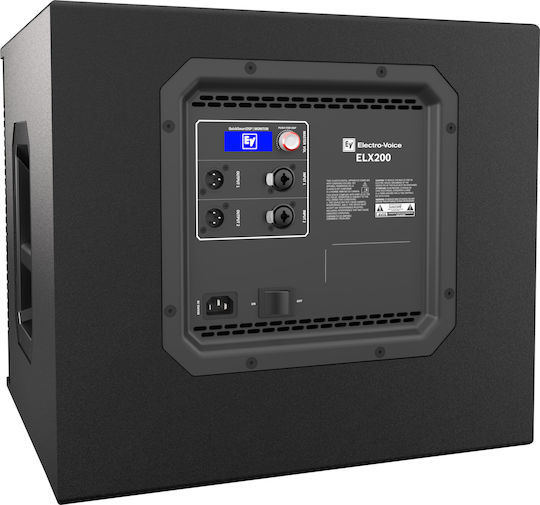 Electro-Voice ELX200-12SP Active Subwoofer PA 1200W 12" 44.5x45.7x39.7cm.