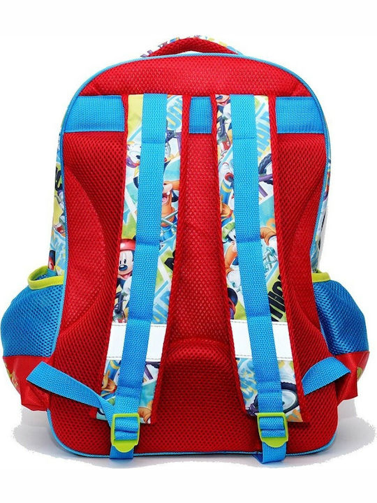 Gim Mickey Sports School Bag Backpack Elementary, Elementary Multicolored