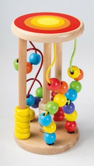 Joueco Maze Rolling Beadtrack made of Wood for 18++ Months
