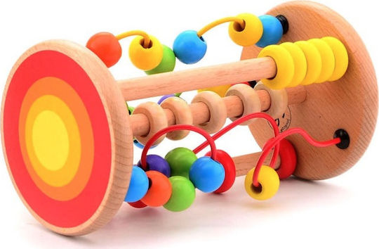 Joueco Maze Rolling Beadtrack made of Wood for 18++ Months