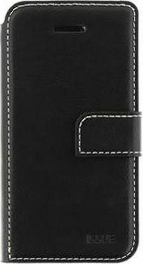 Molan Cano Issue Brieftasche Synthetisches Leder Schwarz (Huawei P40)