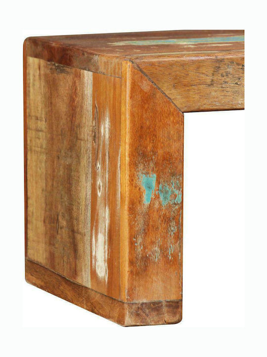 TV Stand Made of Solid Wood Beige L115xD30xH40cm