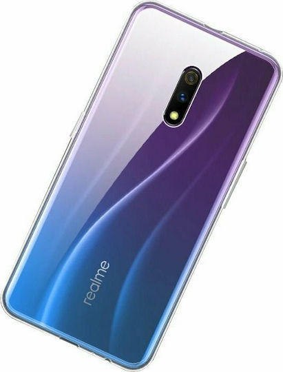 Hurtel Back Cover Σιλικόνης 0.5mm Διάφανο (RealMe 5 Pro)