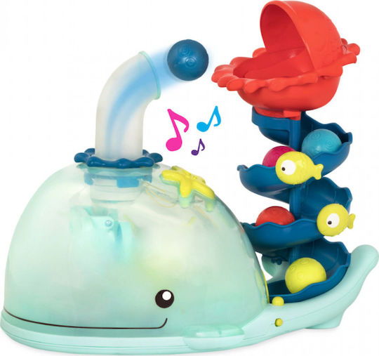 B.Toys Ζωάκι Τρεχαλίτσα Φάλαινα Φυσητήρας με Μουσική και Ήχους για 36+ Μηνών