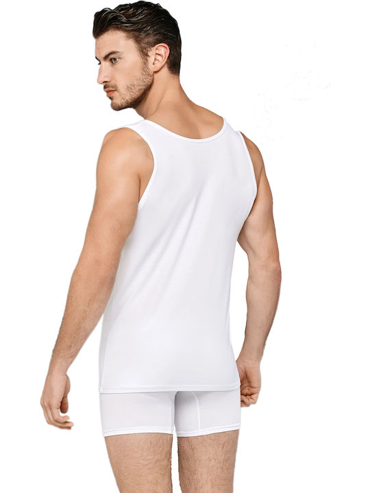 Doreanse 2011 Men's Sleeveless Undershirt White