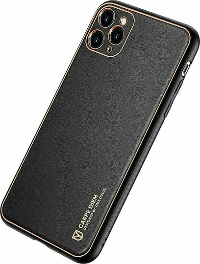 Dux Ducis Yolo Series Back Cover Δερματίνης Μαύρο (iPhone 12 / 12 Pro)
