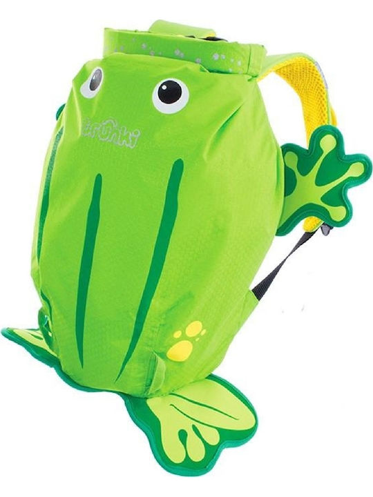 Trunki Paddlepak Frog Ribbit Schulranzen Rucksack Kindergarten in Grün Farbe 7.5Es