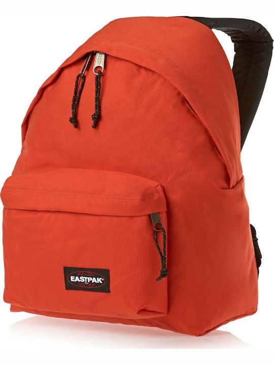 Eastpak Padded Pak'r Redcrest Σχολική Τσάντα Πλάτης Γυμνασίου - Λυκείου σε Κόκκινο χρώμα 24lt