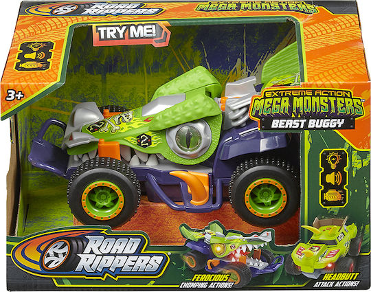 Nikko Δεινόσαυροι Road Rippers Extreme Action Mega Monsters Beast Buggy Αυτοκινητάκι 1:18 για 3+ Ετών