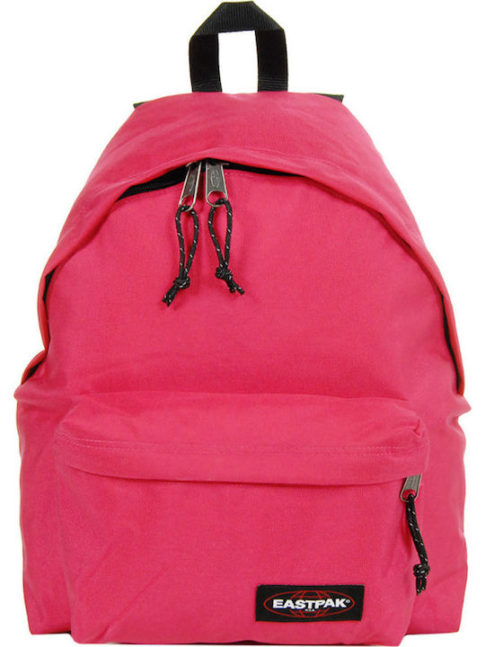 Eastpak Padded Pak`r One Hit Pink Σχολική Τσάντα Πλάτης Γυμνασίου - Λυκείου σε Φούξια χρώμα 24lt