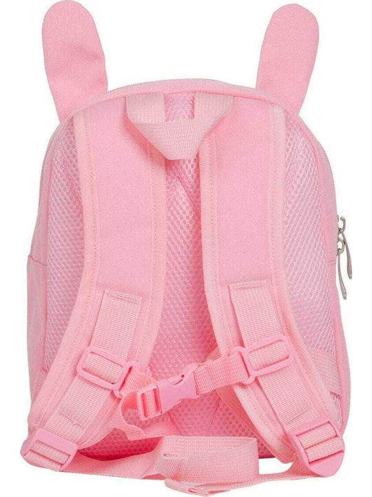 A Little Lovely Company Pink Bunny School Bag Backpack Kindergarten Pink 16Liters