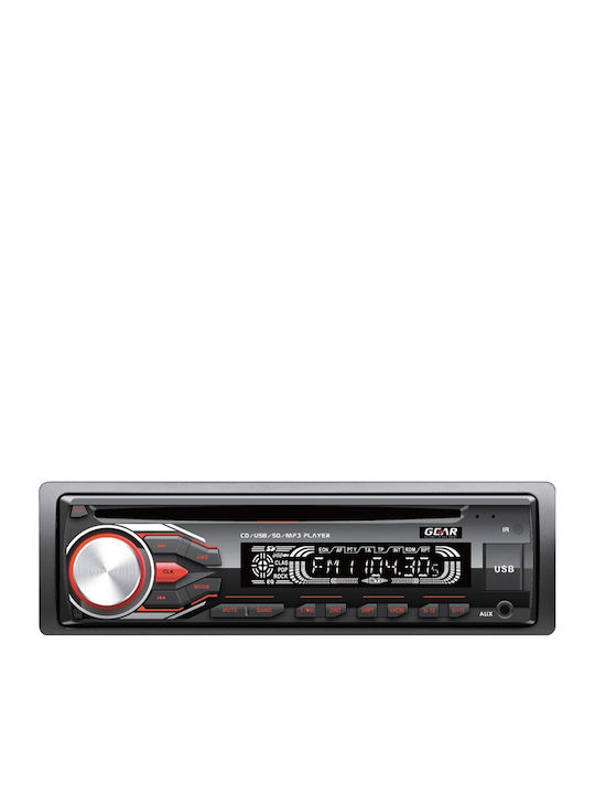 Gear Car-Audiosystem 1DIN (Bluetooth/USB)
