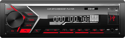 Gear GR-650BT Ηχοσύστημα Αυτοκινήτου Universal 1DIN (Bluetooth/USB/AUX)