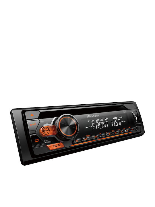 Pioneer Ηχοσύστημα Αυτοκινήτου 1DIN (USB/AUX/CD) με Αποσπώμενη Πρόσοψη