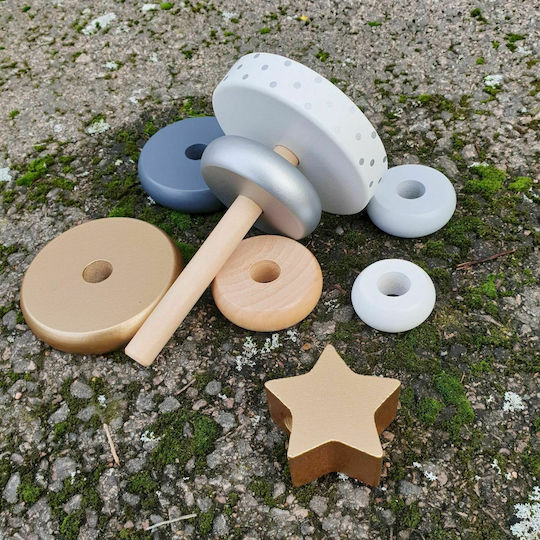 Jabadabado Παιχνίδι Στοίβαξης Stacking Toy από Ξύλο για 12+ Μηνών