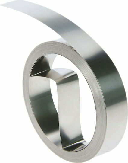 Dymo 32500 Label Maker Tapes 6.4m x 12mm in Silver Colour Compatible Series with Dymo Rhino/IND