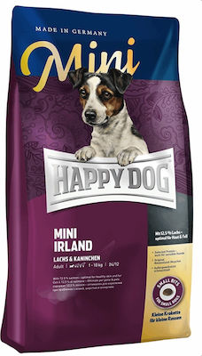 Happy Dog Mini Irland 1kg Dry Food Gluten Free for Adult Dogs of Small Breeds with Salmon