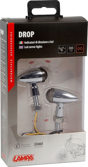 Lampa Flash за Мотоциклет LED 2бр