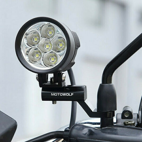 Motowolf Адаптер за мотоциклет 1бр Черен