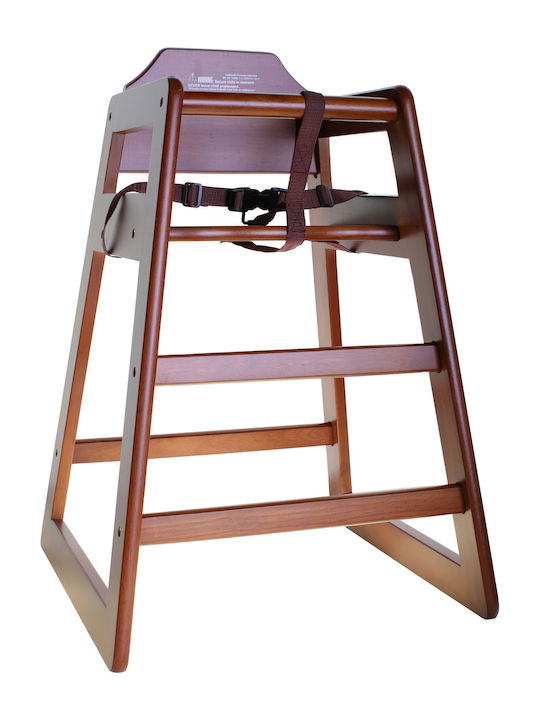 Bliumi Tablecraft Highchair & Wooden Seat Brown