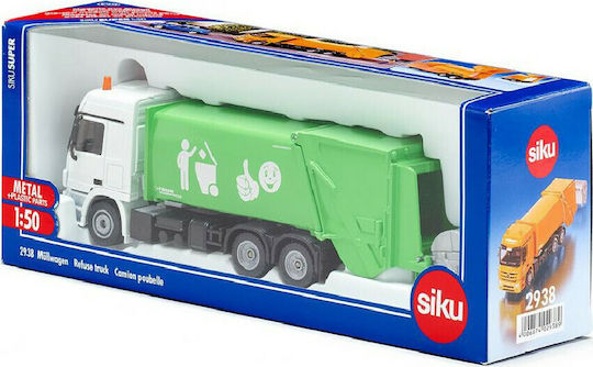 Siku Truck Garbage Truck Scale 1 50 Garbage Truck for 3 Plus Years Various Designs 1pc
