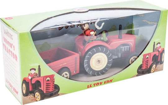 Le Toy Van Budkin Set mit Traktor Kleintransporter für 3+ Jahre