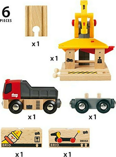 Brio Toys Freight Goods Station Πίστα για 3+ Ετών