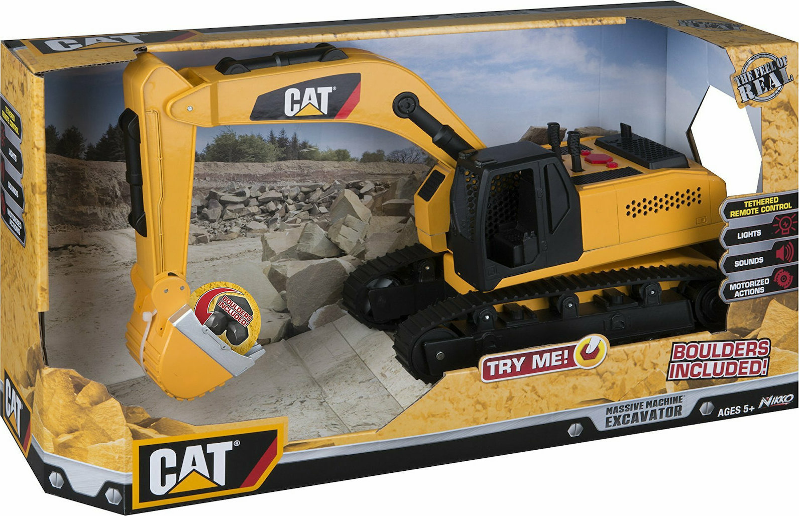 Toy State Cat Massive Machine Excavator LS Motorized Skroutz.gr