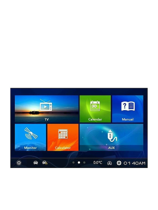Bizzar Car Audio System for Volvo S90 Nissan Navara / NP300 2016> (Bluetooth/USB/WiFi/GPS/Apple-Carplay/Android-Auto) with Touch Screen 8"