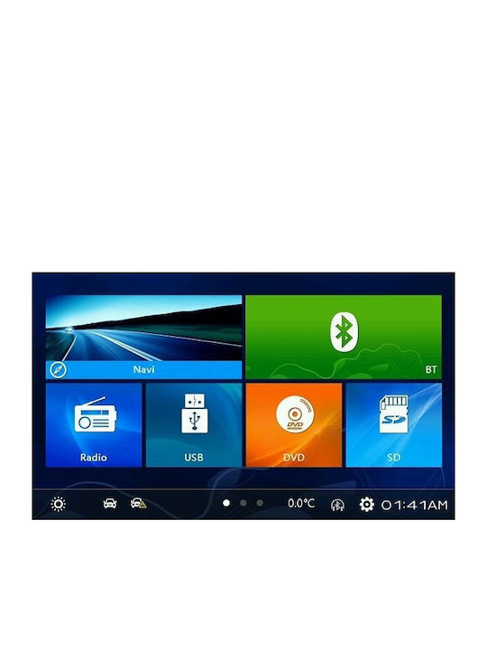 Bizzar Car Audio System for Volvo S90 Nissan Navara / NP300 2016> (Bluetooth/USB/WiFi/GPS/Apple-Carplay/Android-Auto) with Touch Screen 8"