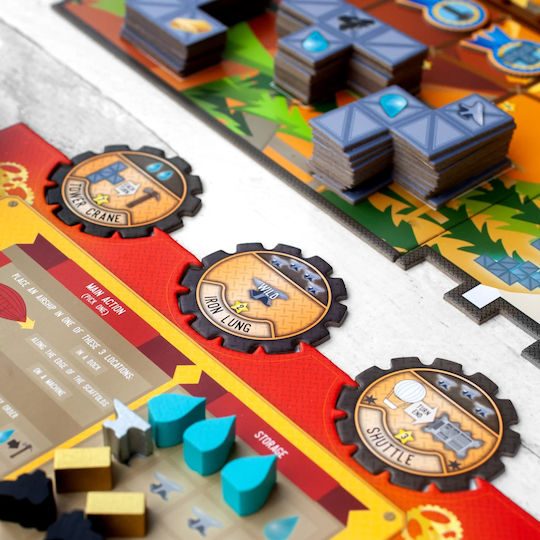 Board Game Whistle Mountain for 2-4 Players 14+ Years Old (EN) Bezier Games
