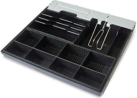 TE Tameiaki Express ΤΕ555 Cash Register Insert Tray with 8 Coin Slots and 6 Slots for Bills 31.5x30.7x5.6cm