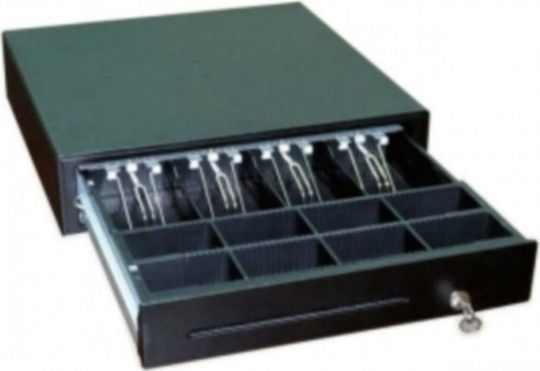 DataTec Cash Drawer with 8 Coin Slots and 4 Slots for Bills 33.5x36.8x8cm