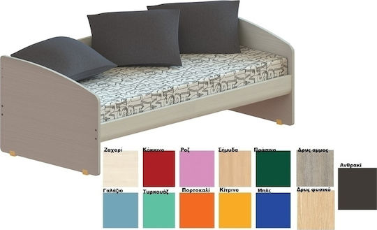 Relax Sofa Κρεβάτι Καναπές Μονό για Στρώμα 90x200cm