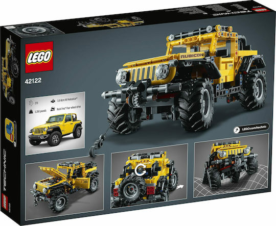 LEGO Technic Jeep Wrangler for Ages 9+ 665 Pieces