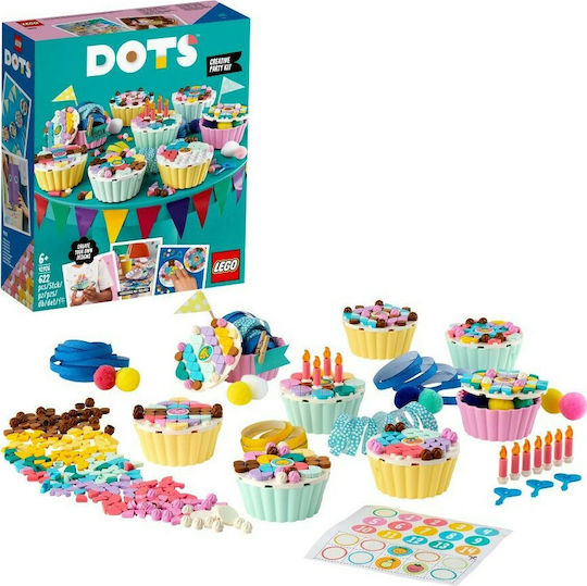 LEGO Dots Creative Party Kit Cu Cupcakes Pentru 6+ Ani 623 Bucăți