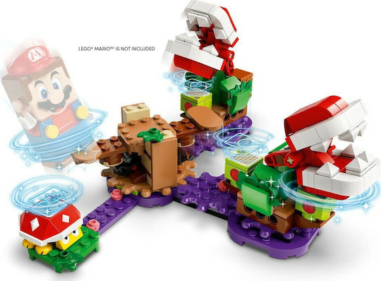 LEGO Super Mario Piranha Plant Puzzling Challenge Expansion Set For Age 7+
