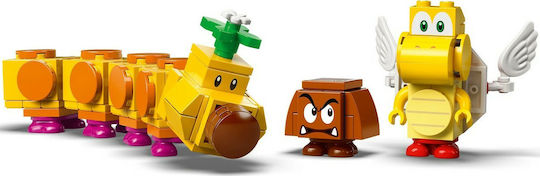 LEGO Set Extindere Terenul Otrăvitor Wiggler Super Mario Pentru Vârsta 7+