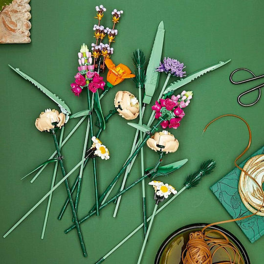 LEGO Botanical Collection Flower Bouquet Artificial Flowers for 18+ Years 756 Pieces