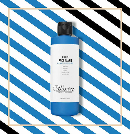 Baxter Of California Sulfate Free Daily Face Wash Gel Καθαρισμού Προσώπου 236ml