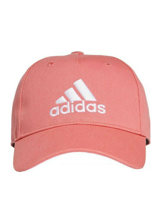 adidas Παιδικό Καπέλο Jockey Υφασμάτινο Ροζ
