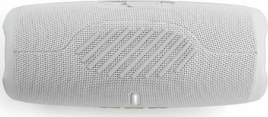 JBL Charge 5 Waterproof Bluetooth Speaker 40W with Battery Life up to 20 hours White