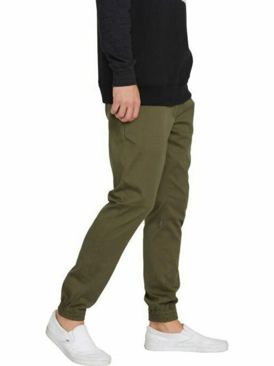 Frickin Modern Pantaloni de trening cu Elastic Kaki