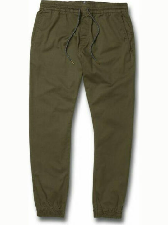 Frickin Modern Pantaloni de trening cu Elastic Kaki