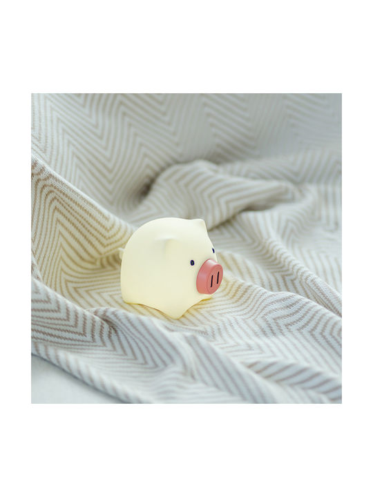 Josef Niermann Kids Decorative Lamp Piggy Pig White