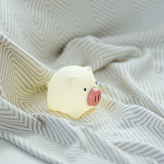 Josef Niermann Kinder Dekorative Lampe Piggy Pig Weiß