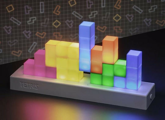 Paladone Kinder Dekorative Lampe Tetris Icons Mehrfarbig 30x15cm