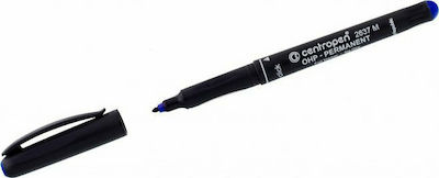 Centropen 2637 Μ Transparency Marker 1mm Blue 29540-03