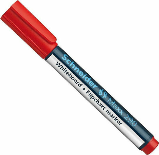 Schneider Maxx 290 Marker pentru Tablă 3mm Roșu